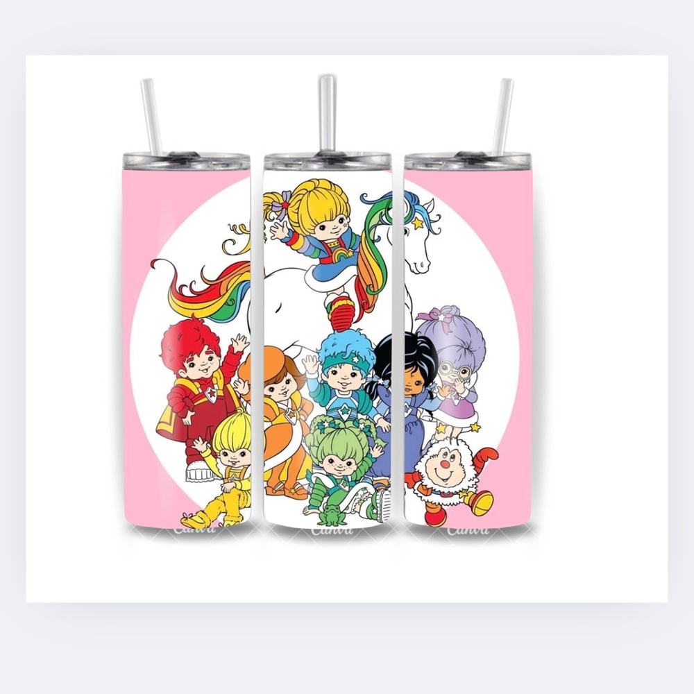 Colorful Cartoon Character Tumbler 20 Oz Stainless Steel One Tumbler Only